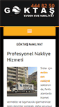 Mobile Screenshot of goktasevdeneve.com